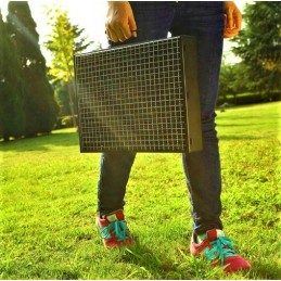 Nedidelė, nešiojama kepsninė, sulankstoma į lagaminą