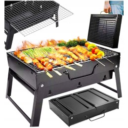 ✅ Didelė sulankstoma turistinė kepsninė su anglimis