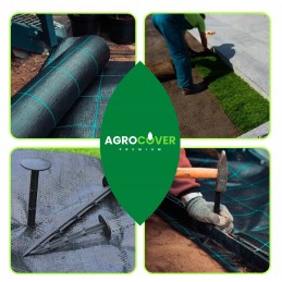 Smeigtukai agrotekstilei, kaiščiai agrotekstilei tvirtinti, kurmių tinklas, inkarai