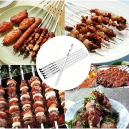 Plieniniai iešmeliai kebabams kepti