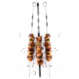 Plieniniai iešmeliai kebabams kepti
