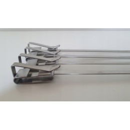 Iešmelis 43 cm, 4 vnt, inox