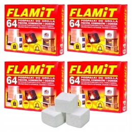 Židinio kūrenimas, grilis, baltas, flamit, 256 kubeliai