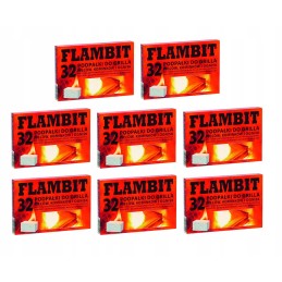 Flambit uždegimo kubeliai griliui, viryklėms ir židiniams (32 vnt.) x 8 pak.