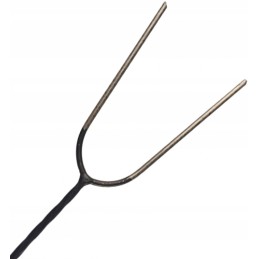 10 dešros lazdelių rinkinys su 100 cm nerūdijančia šakute