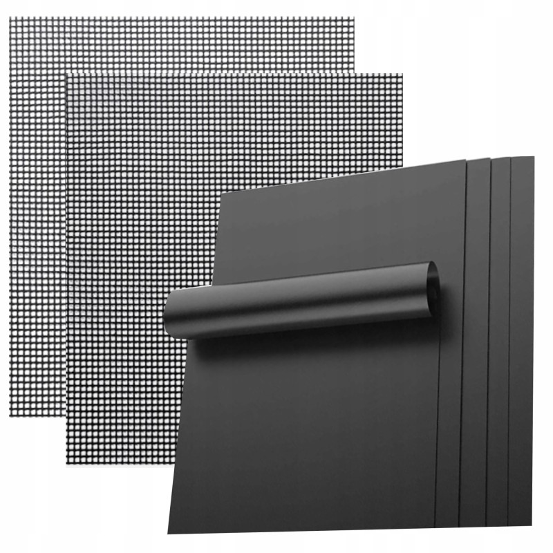 Rinkinys iš 5x tefloninio kilimėlio ir 2x tinklelio kepimui 40x33cm