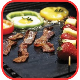 Tefloniniai grilio padėklai, skirti kepti ant grotelių