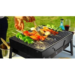 Sulankstomos nešiojamos anglies kepsninės