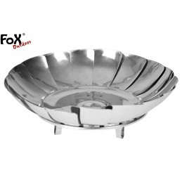 Lapės ugnies dubuo, plieninis, reguliuojama pakura [33650]