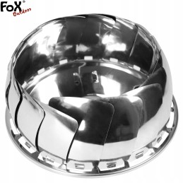 Lapės ugnies dubuo, plieninis, reguliuojama pakura [33650]