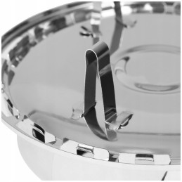 Lapės ugnies dubuo, plieninis, reguliuojama pakura [33650]