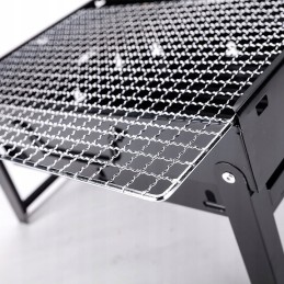 ⭐Turistinis grilis, sulankstomas mini kepsninės lagaminas + pagaliukai + žnyplės + šepetys⭐