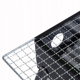 Nešiojami sulankstomi medžio anglies kepsniniai