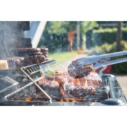 Vulkaninė lava dujiniam griliui