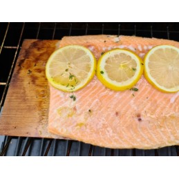 Kedro lenta kepimui ant grotelių, raudono kedro lenta grilio grotelėms, 2 lentos