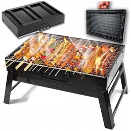 Turistinis grilis, sulankstomas į lagaminą. nešiojamas rankinis ir kompaktiškas