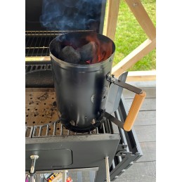 ☀️Dūmtraukis anglims uždegti ir briketai šašlykams