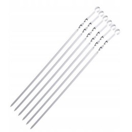 Ilgi plieniniai iešmeliai iešmams kepti ant grotelių