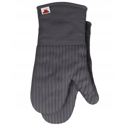 2 vnt grilio virtuvinės pirštinės, karščiui atsparios, židinys, orkaitė, židinys, pilka