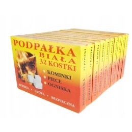Baltas kūrenimas, 32 kubeliai - 10 pakuočių rinkinys
