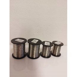 Bitininkystės viela nerūdijančio plieno žarnoms, skersmuo 0,4, 250g