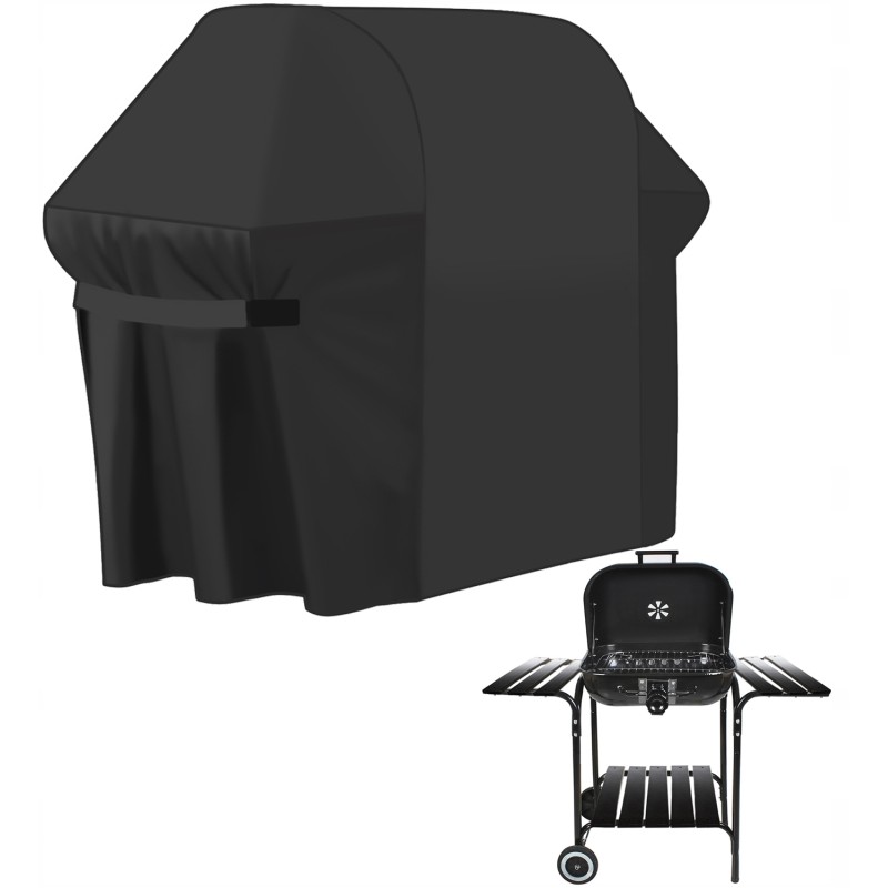 Didelis anglies/dujinės sodo kepsninės dangtis