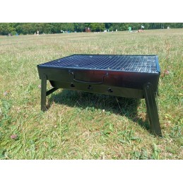 ⭐ ️Grill sulankstomas turistinis nešiojamas lagaminas sodo anglis BBQ ⭐️ + nemokama