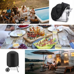 Vandeniui atsparus motorolerio dviračio grotelių dangtis brezento dangtis L