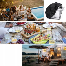 Vandeniui atsparus užvalkalas griliui, paspirtuko dviračiui, brezentinis dangtelis, XXL dydis