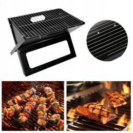 Turistinės anglies sodo kepsninės nešiojamos sulankstomos lagamino grotelės