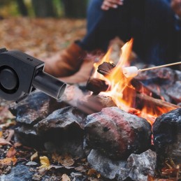 Elektrinis pūstuvas grotelių, židinio, bbq židinio uždegimui