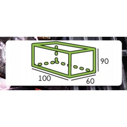 Sodo kepsninės dangtis 100x60x90