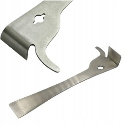 Nerūdijančio plieno bitininkystės kaltas su 26 cm barstytuvu