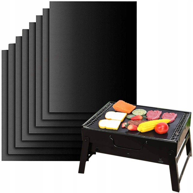 Tefloninis grilio kilimėlis/kepimo skarda x8