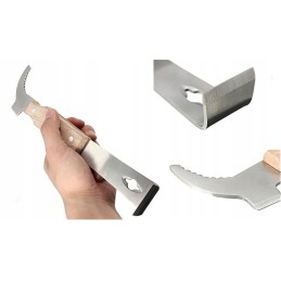 Inox bitininkystės kaltas mediniame rėme