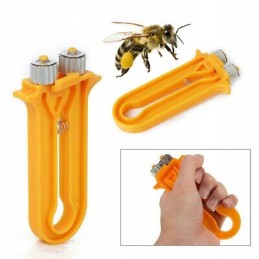 Laido įtempiklis avilio žarnos rėme bičių bityne