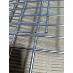 Chromuotos grotelės griliui statyti 50x40