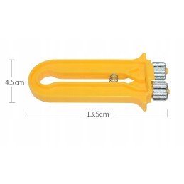 Laido įtempiklis avilio žarnos rėme bičių bityne