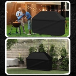 Vandeniui atsparus grilio dangtis 190 x 71 x 117 cm