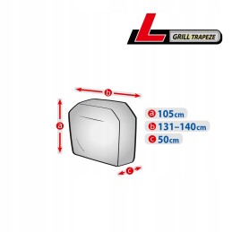 Vandeniui atsparus apsauginis dangtelis griliui