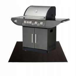 Apsauginis grilio kilimėlis 100x50cm didelis BBQ