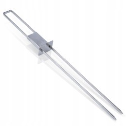 4x dvigubi iešmeliai ant grotelių kepta mėsa, dešrelės ir daržovės