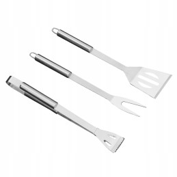 Priedų rinkinys bbq-a1 nerūdijančio plieno griliui 3in1 + lagaminas