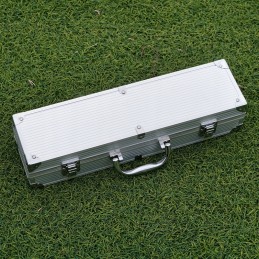 Priedų rinkinys bbq-a1 nerūdijančio plieno griliui 3in1 + lagaminas