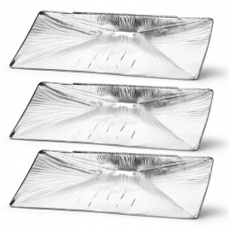 Aliuminio padėklas Napoleon Freestyle 425 3 vnt