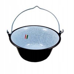 Originalus vengriškas emaliuotas katilas, 6l