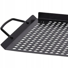 Orkaitės grotelės, grilio plokštė, perforuotas grilio padėklas, 43x28