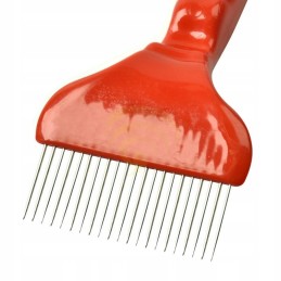 Tiesus atsegimo įtaisas su plastikine rankena, 21 adata, storas