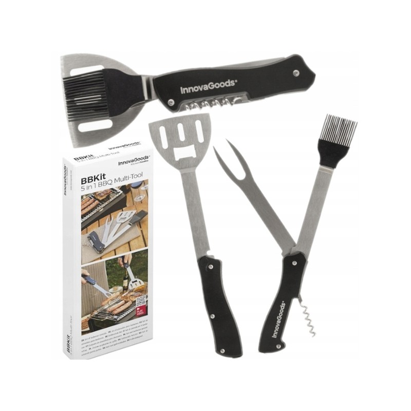 Innovagoods 5in1 bbkit kepsninių indų rinkinys