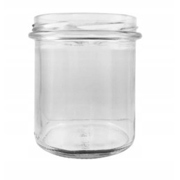 Stiklainis su dangteliu 350ml 8vnt pasigaminkite savo dia. 82 mm.